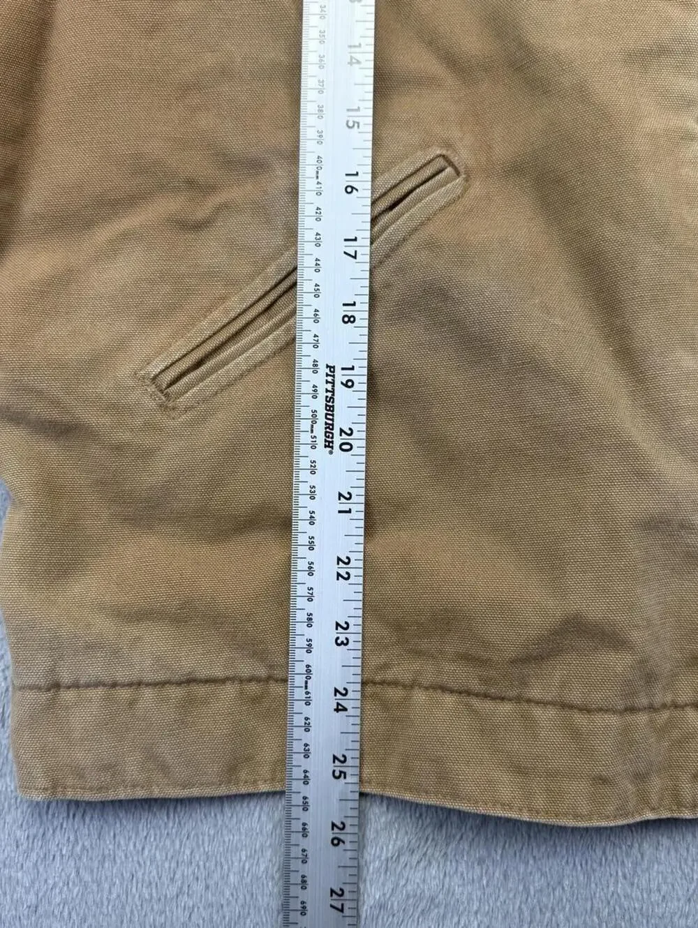 Vintage Carhartt J01 BRN Detroit Jacket